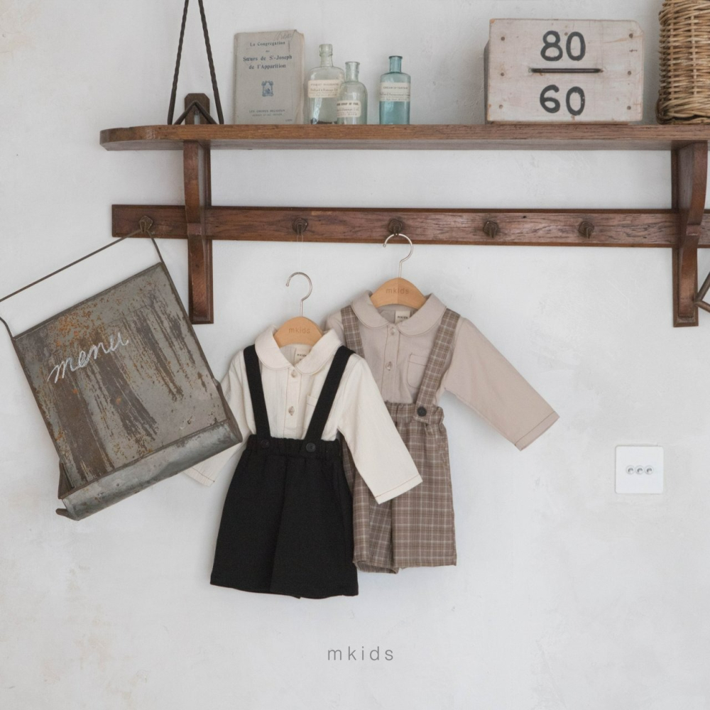 Mkids 上衣 엠키즈 마르코셔츠-細節圖7