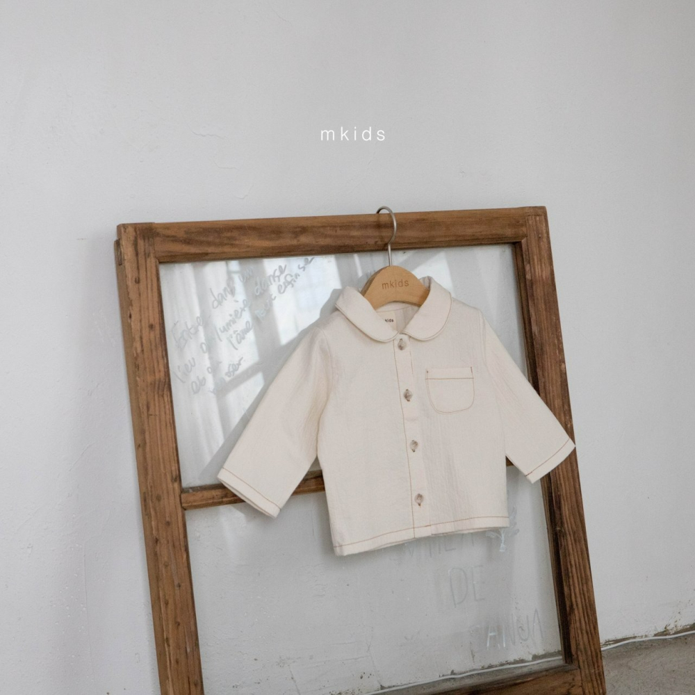 Mkids 上衣 엠키즈 마르코셔츠-細節圖9