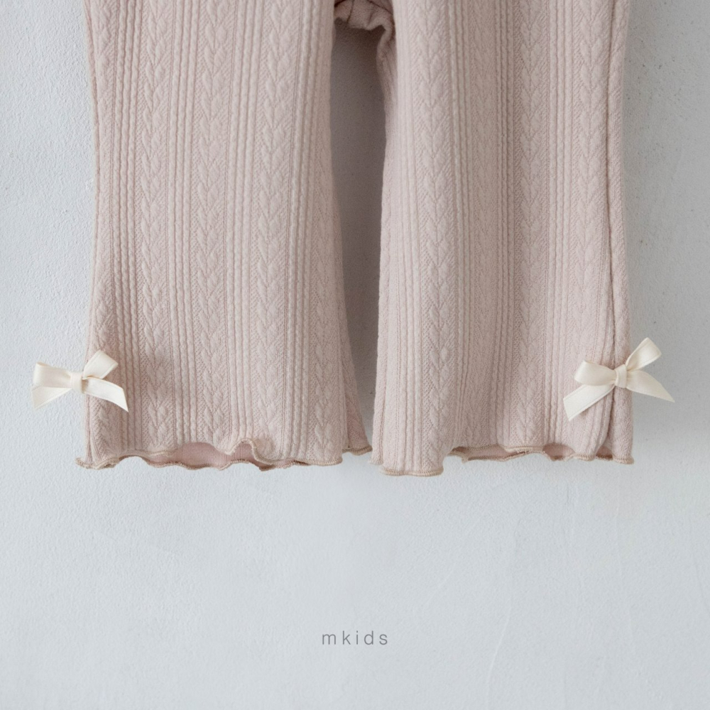 Mkids 褲子 엠키즈 멜라니프릴팬츠-細節圖5