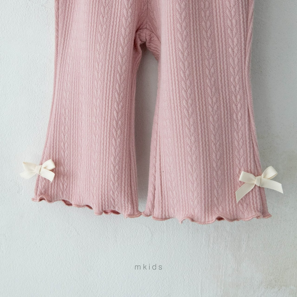 Mkids 褲子 엠키즈 멜라니프릴팬츠-細節圖7