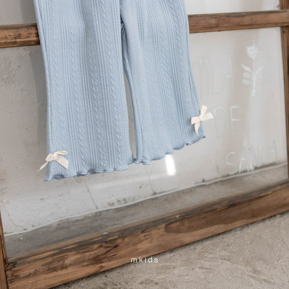 Mkids 褲子 엠키즈 멜라니프릴팬츠-細節圖9