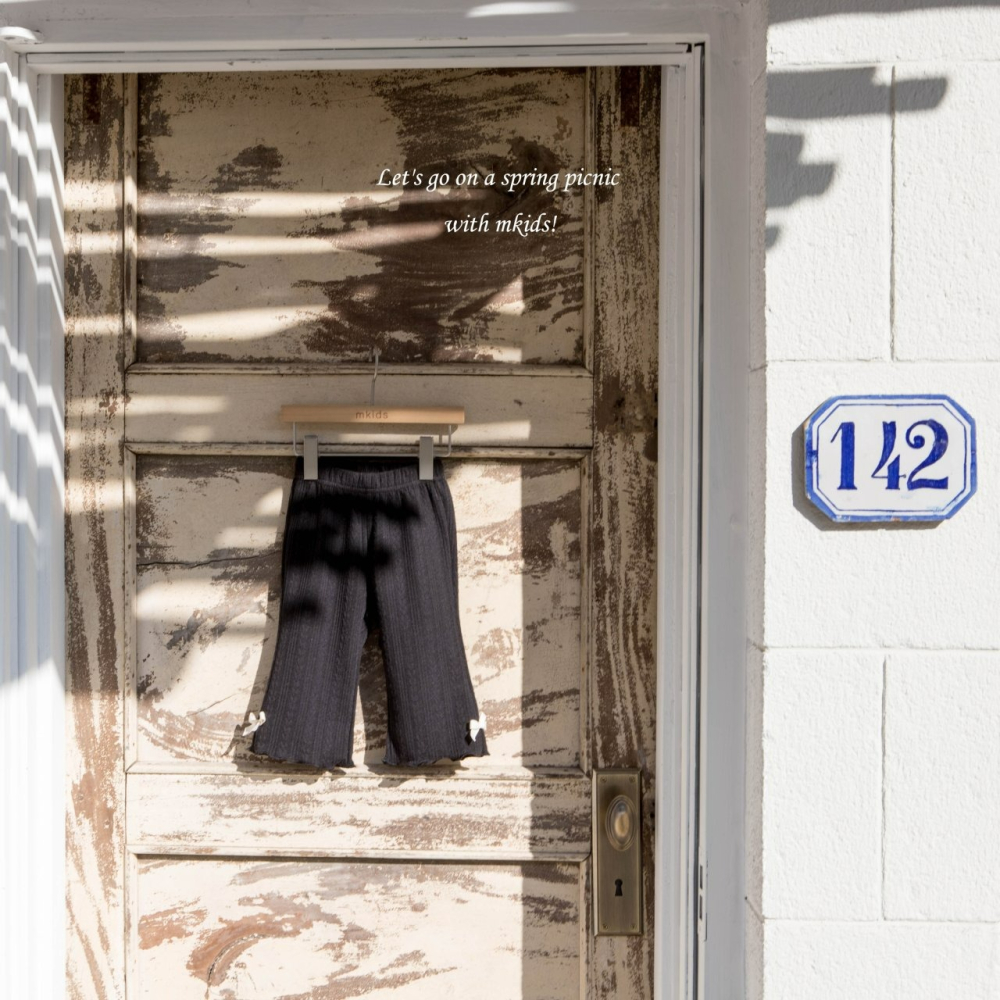 Mkids 褲子 엠키즈 멜라니프릴팬츠-細節圖10