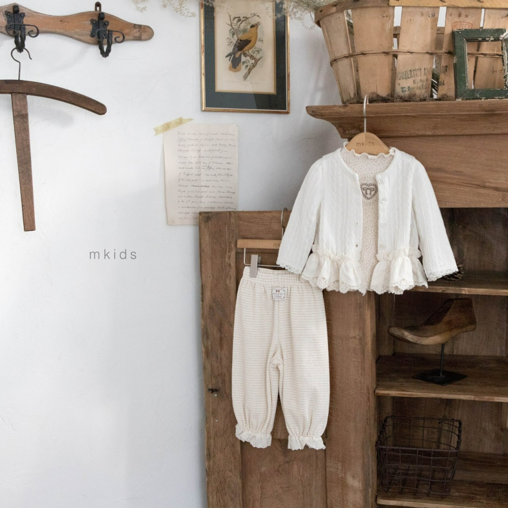 Mkids 上衣 엠키즈 소피티(플라워)-細節圖3