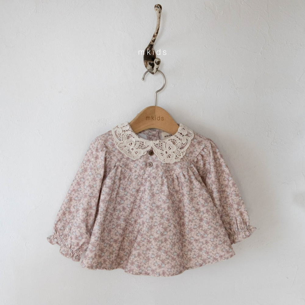 Mkids 上衣 엠키즈 솜사탕블라우스-細節圖6