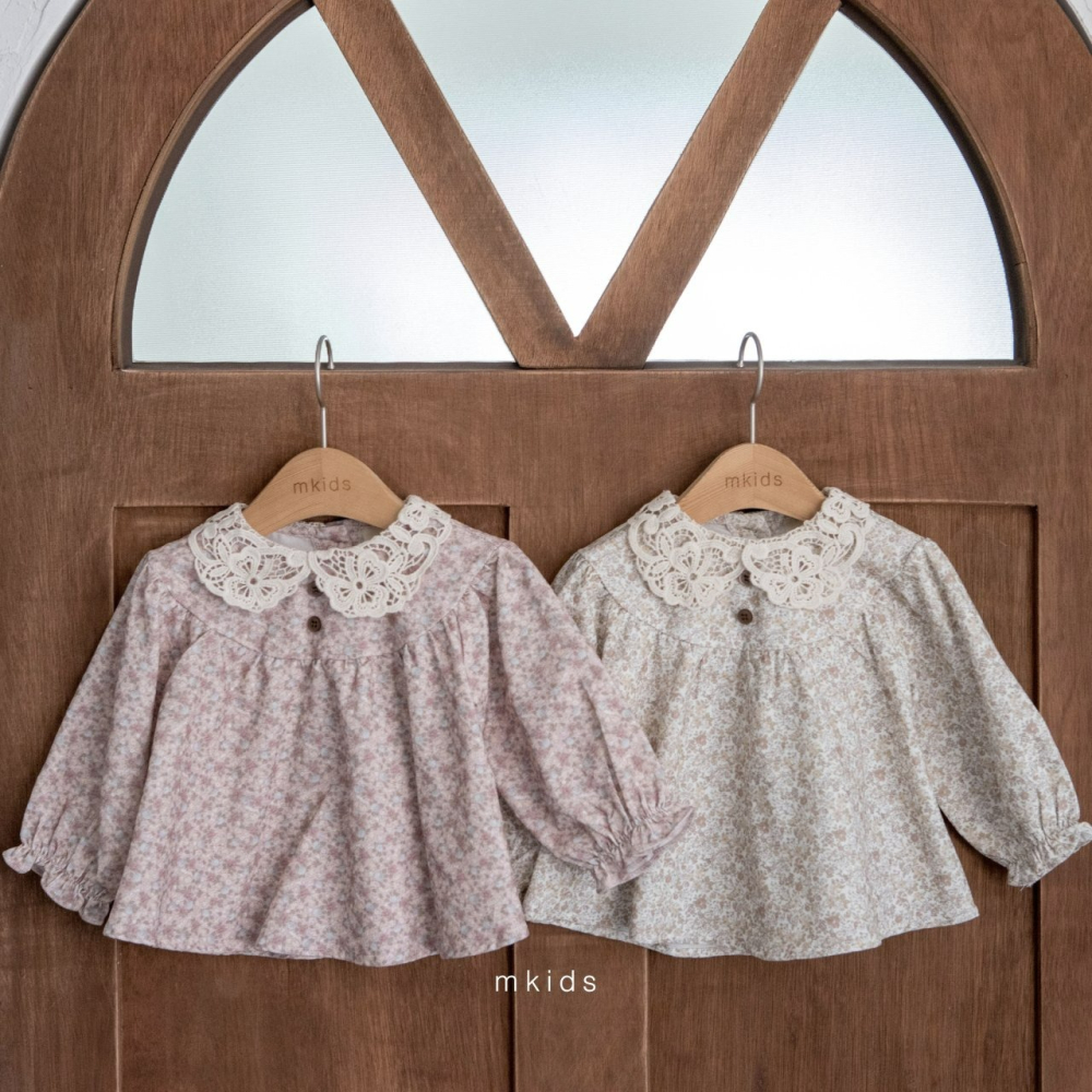 Mkids 上衣 엠키즈 솜사탕블라우스-細節圖8