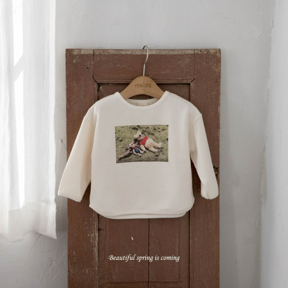 Mkids 上衣 엠키즈 피크닉티-細節圖2