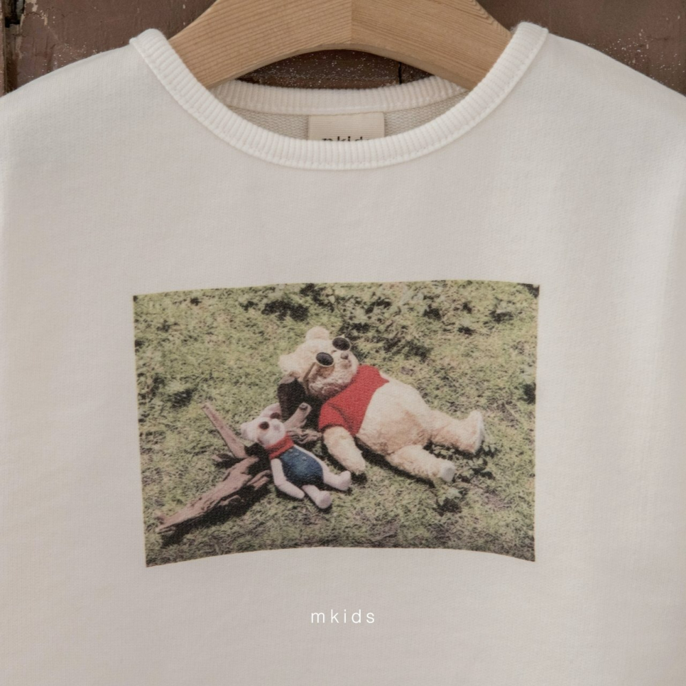 Mkids 上衣 엠키즈 피크닉티-細節圖3