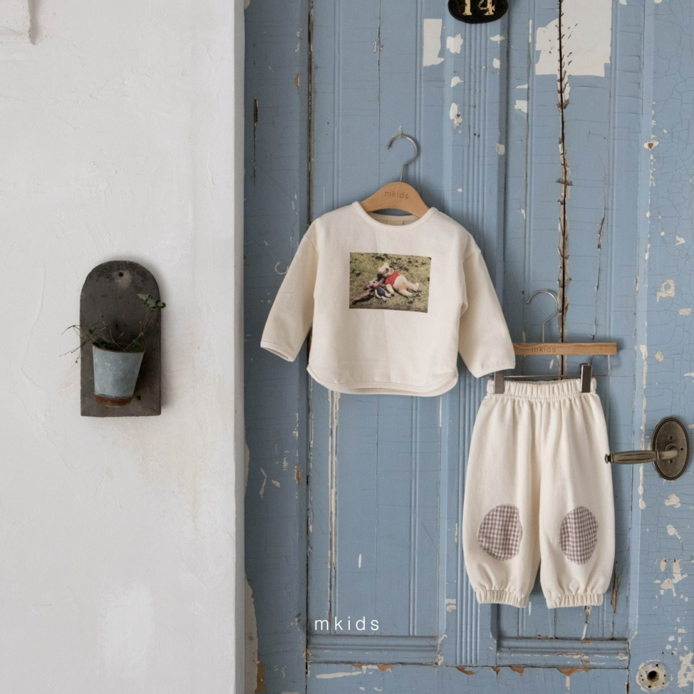 Mkids 上衣 엠키즈 피크닉티-細節圖4