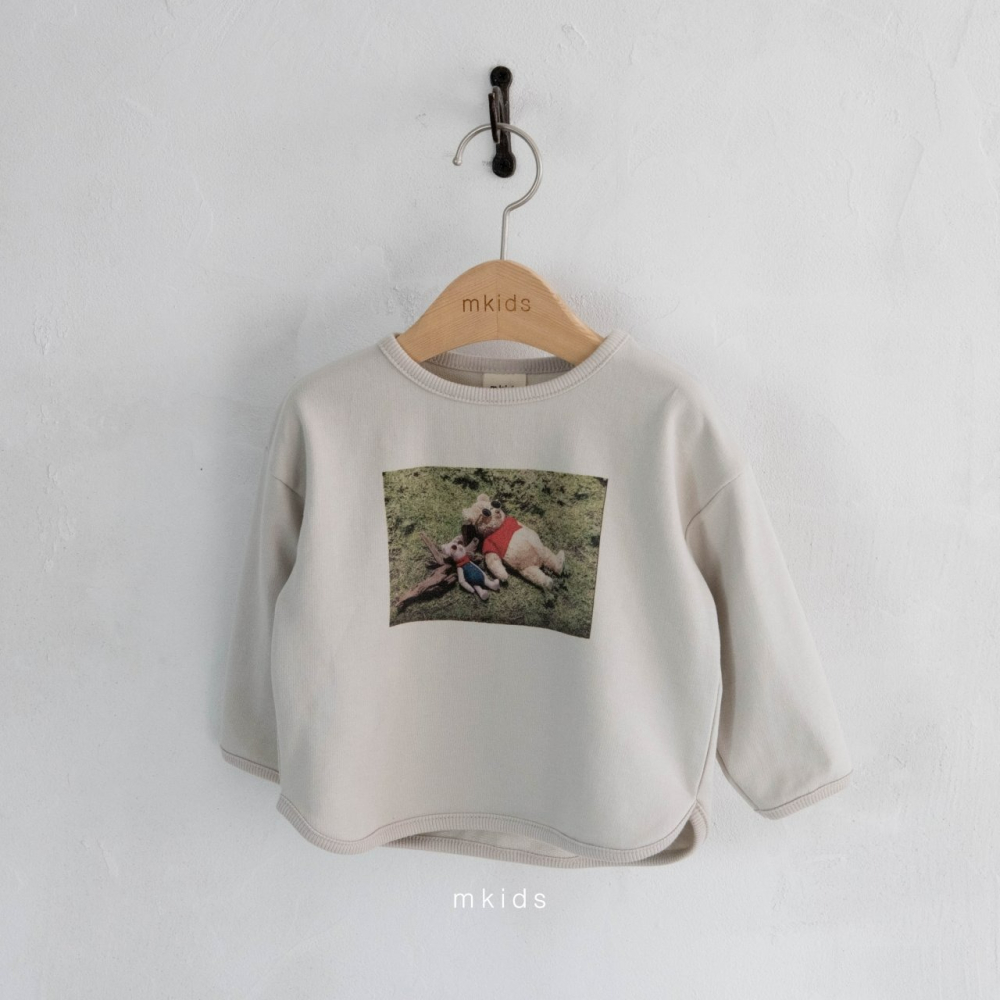 Mkids 上衣 엠키즈 피크닉티-細節圖8