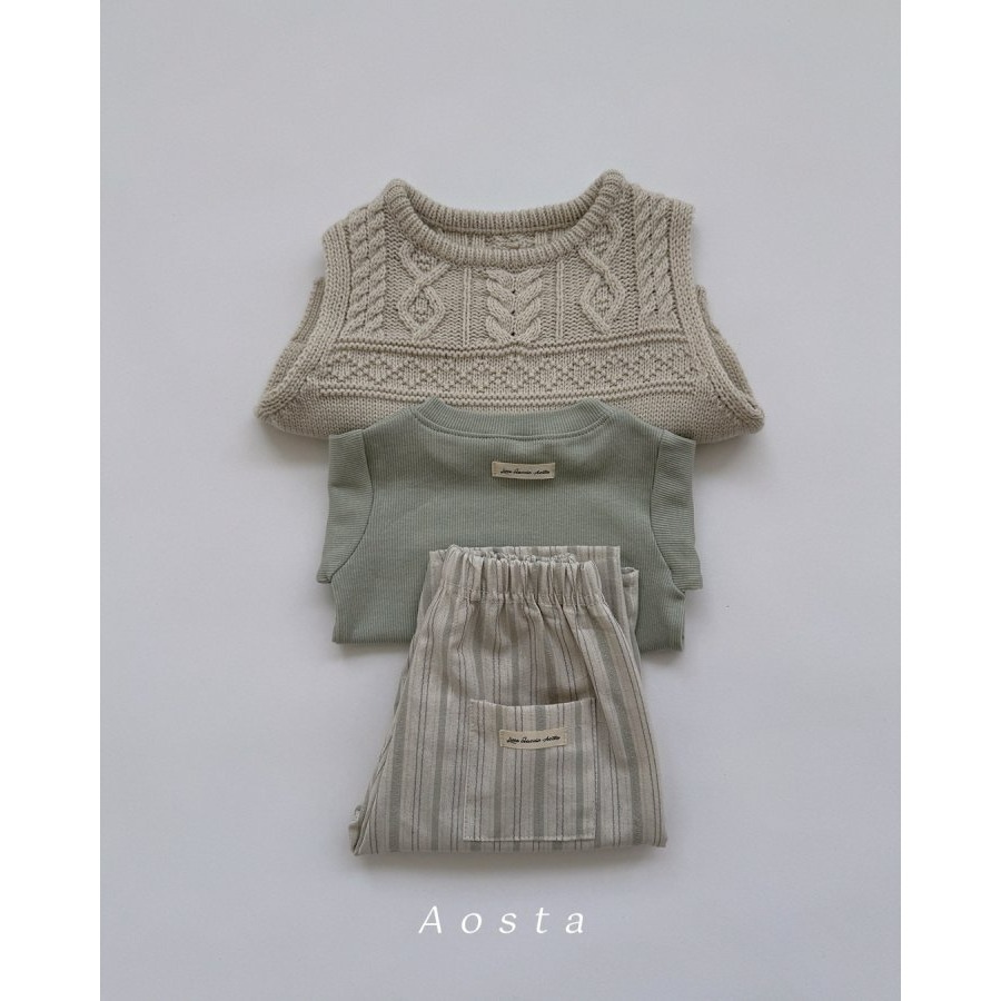 Aosta 背心 아오스타 니트베스트-細節圖7