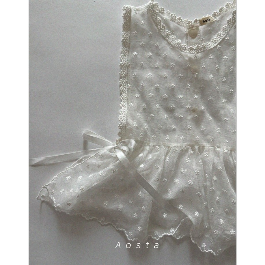 Aosta 背心 아오스타 레이스베스트-細節圖2
