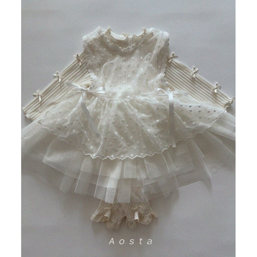 Aosta 背心 아오스타 레이스베스트-細節圖6