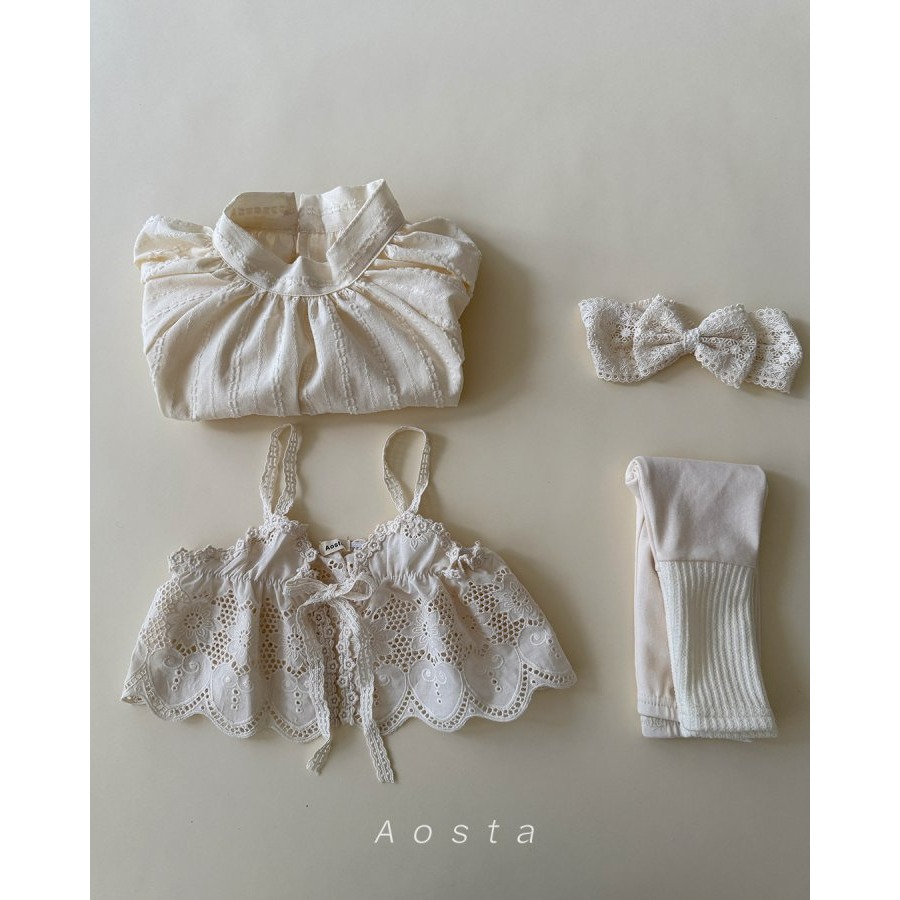 Aosta 背心 아오스타 레이스뷔스티에-細節圖3