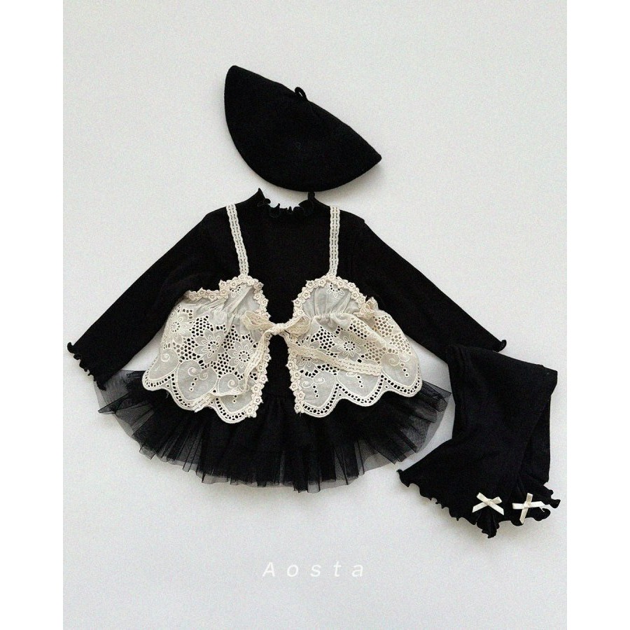 Aosta 背心 아오스타 레이스뷔스티에-細節圖6
