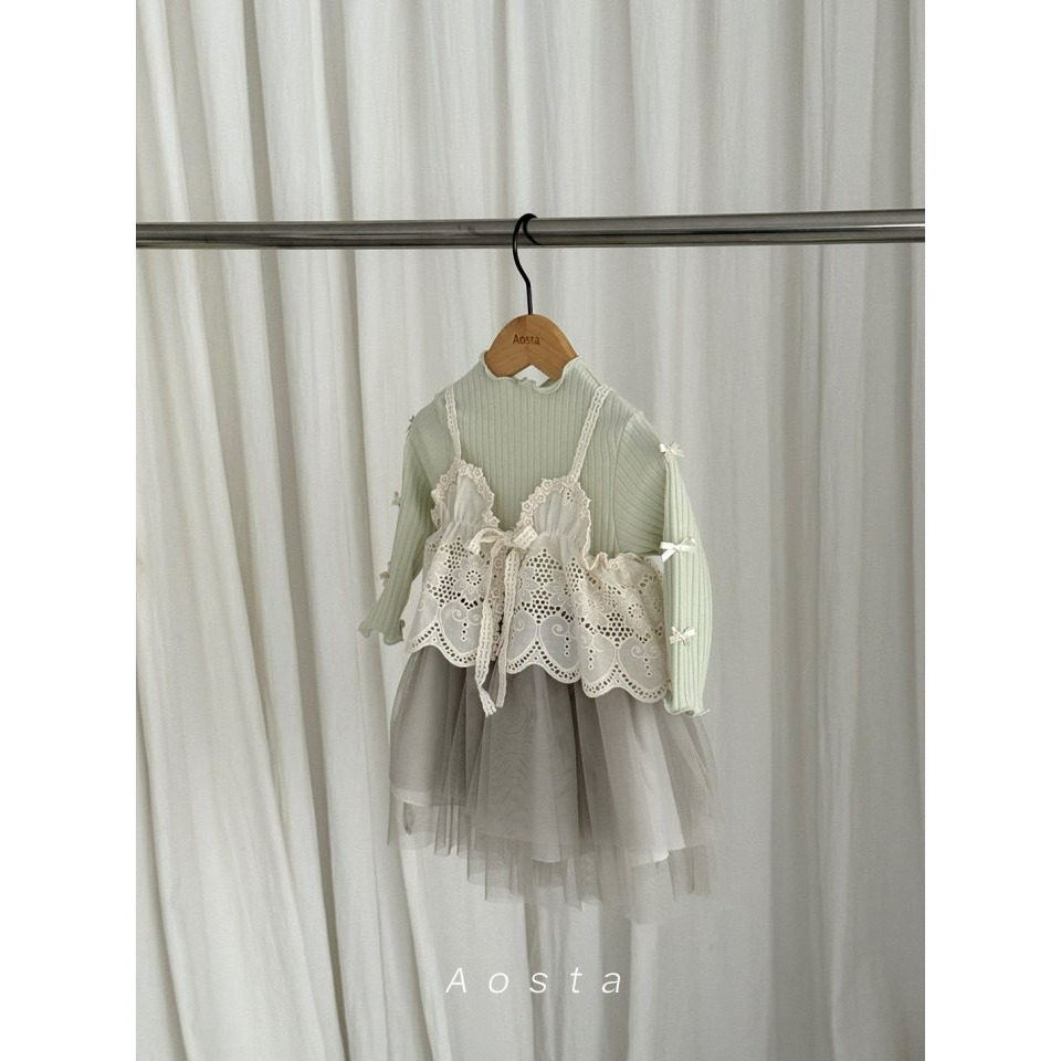 Aosta 背心 아오스타 레이스뷔스티에-細節圖8