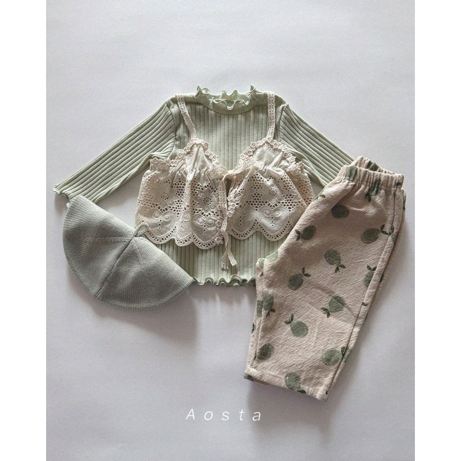 Aosta 背心 아오스타 레이스뷔스티에-細節圖10