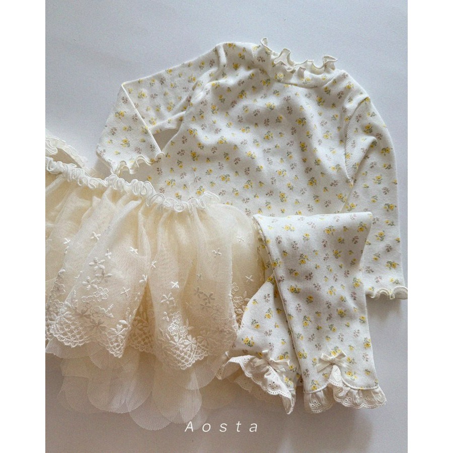 Aosta 裙子 아오스타 레이스샤스커트-細節圖8