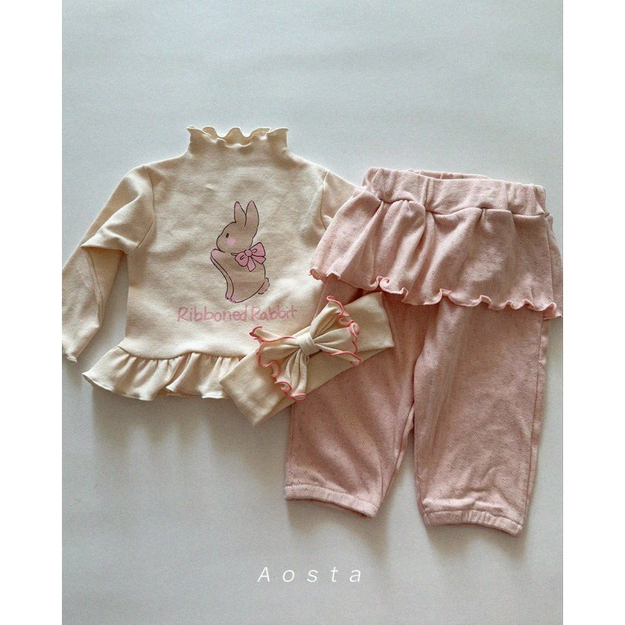 Aosta 髮箍 아오스타 리본헤어밴드-細節圖7