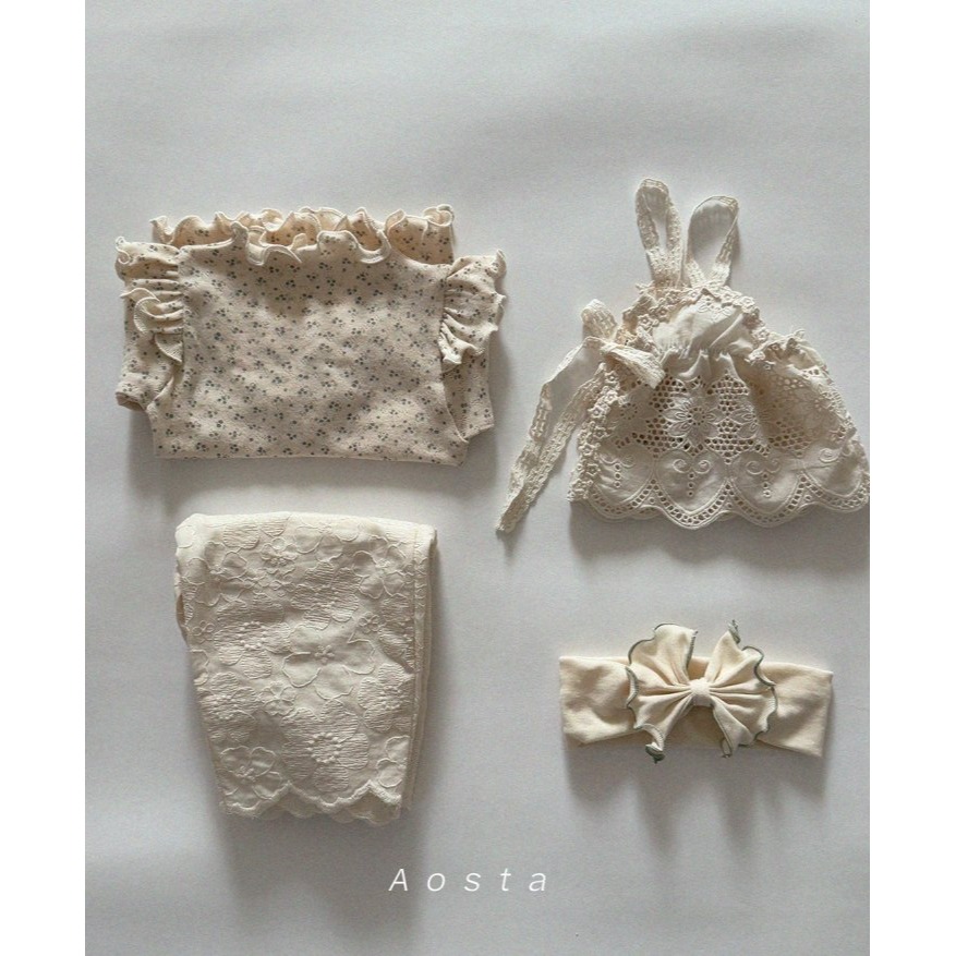 Aosta 髮箍 아오스타 리본헤어밴드-細節圖10