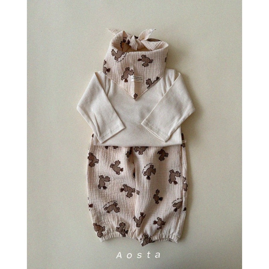 Aosta 褲子 아오스타 봉봉바지-細節圖6