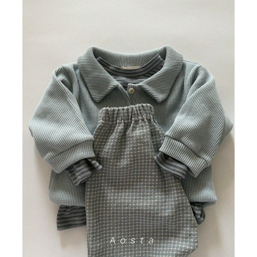 Aosta 上衣 아오스타 와플카라티-細節圖4