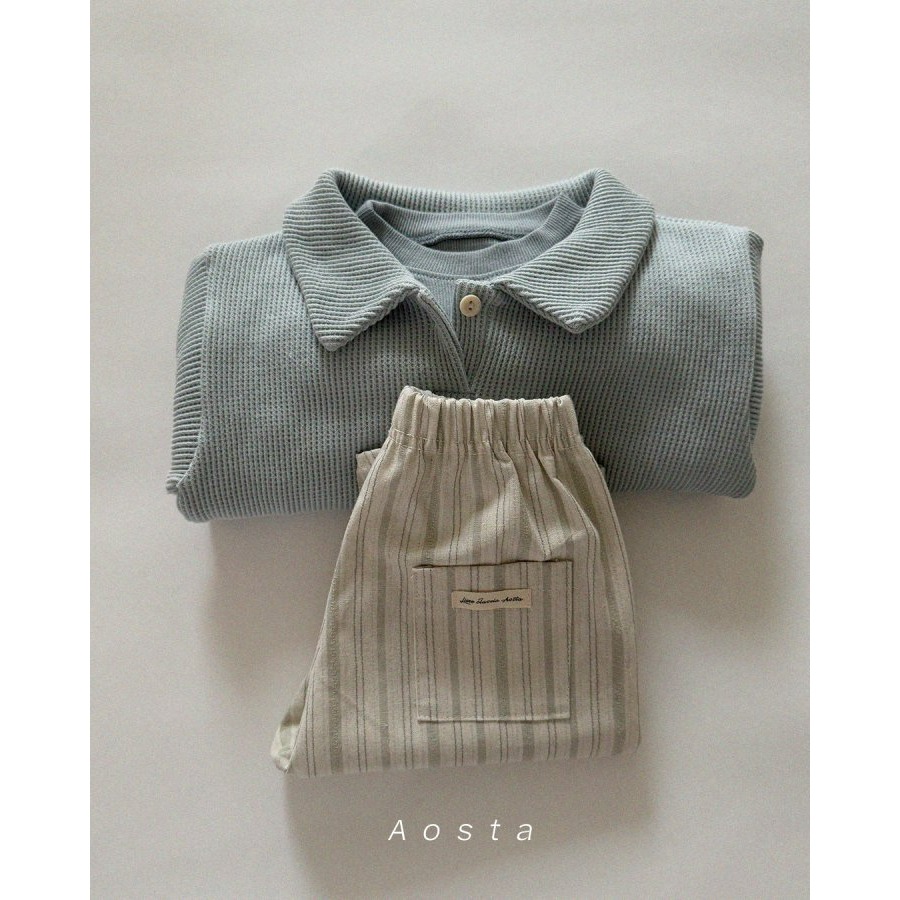 Aosta 上衣 아오스타 와플카라티-細節圖5