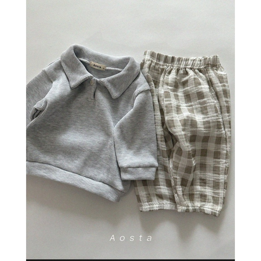 Aosta 上衣 아오스타 와플카라티-細節圖6