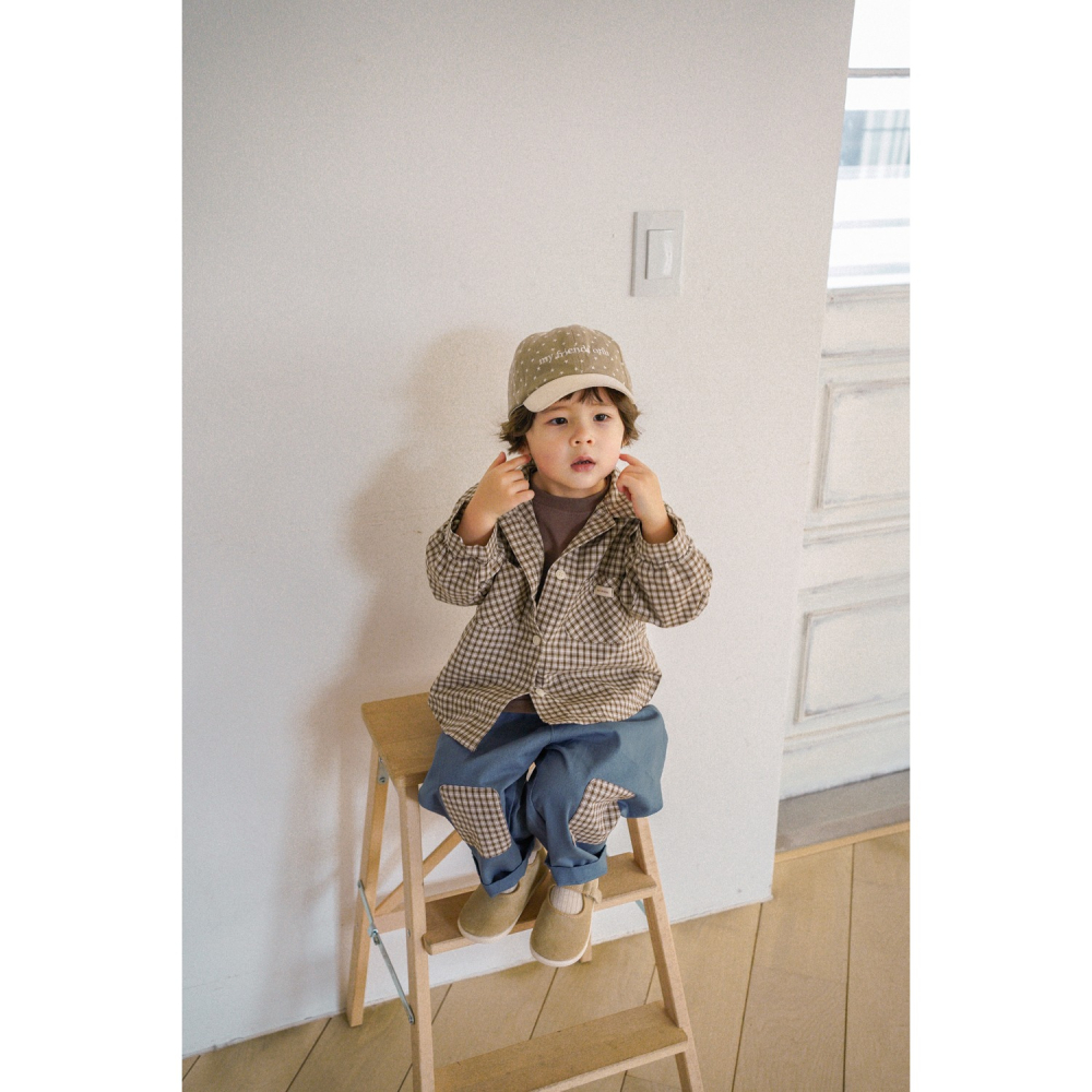 Onu 上衣 오누 체크셔츠-細節圖8