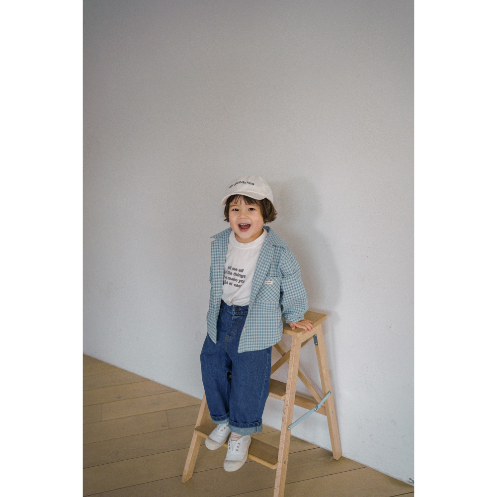 Onu 上衣 오누 체크셔츠-細節圖10