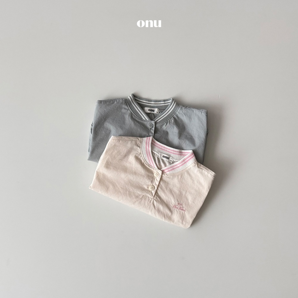 Onu 上衣 오누 윈드시보리맨투맨-細節圖3
