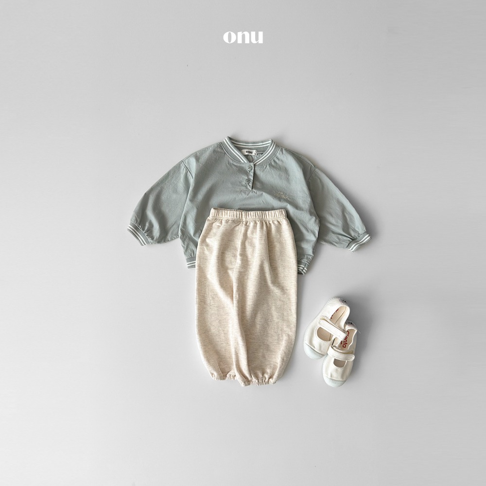 Onu 上衣 오누 윈드시보리맨투맨-細節圖7