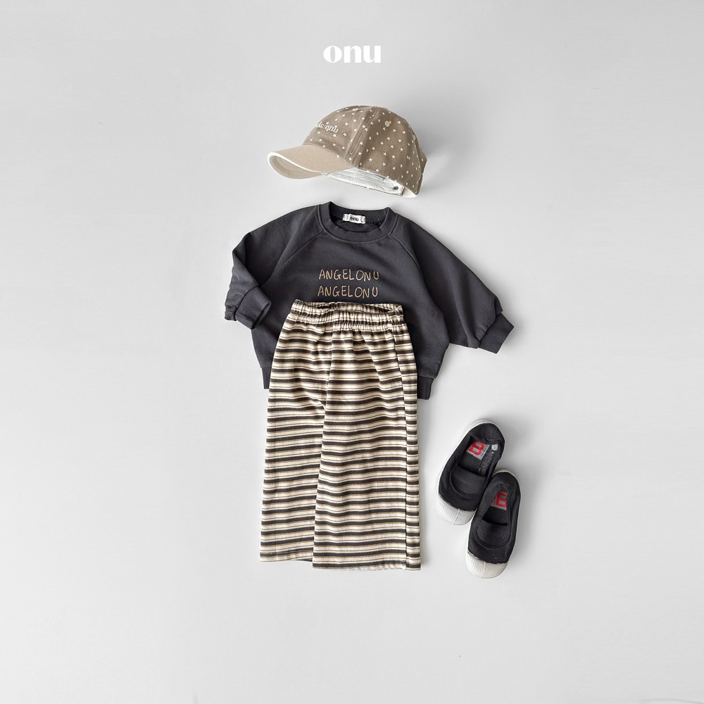 Onu 上衣 오누 엔젤라그란맨투맨-細節圖5