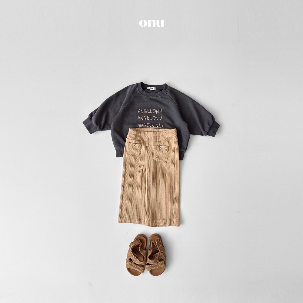 Onu 上衣 오누 엔젤라그란맨투맨-細節圖6