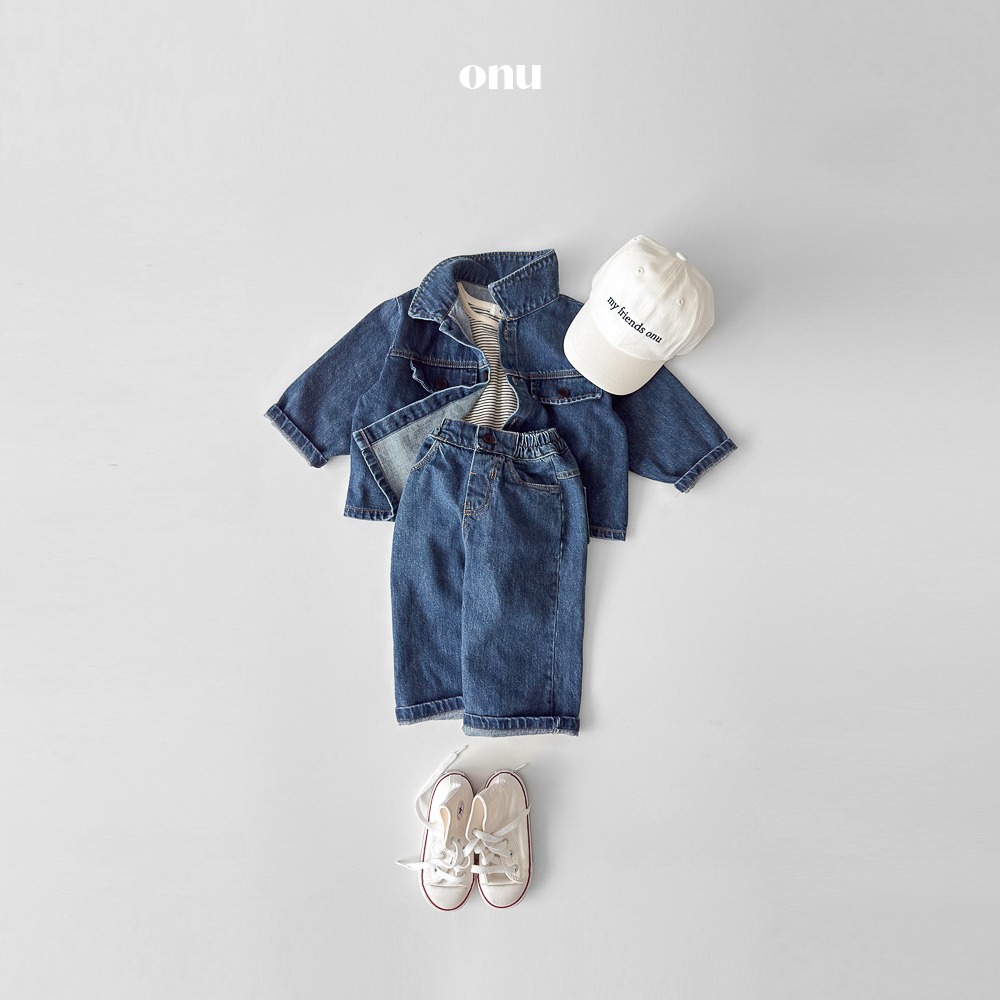 Onu 上衣 오누 ST배색랍빠티-細節圖6