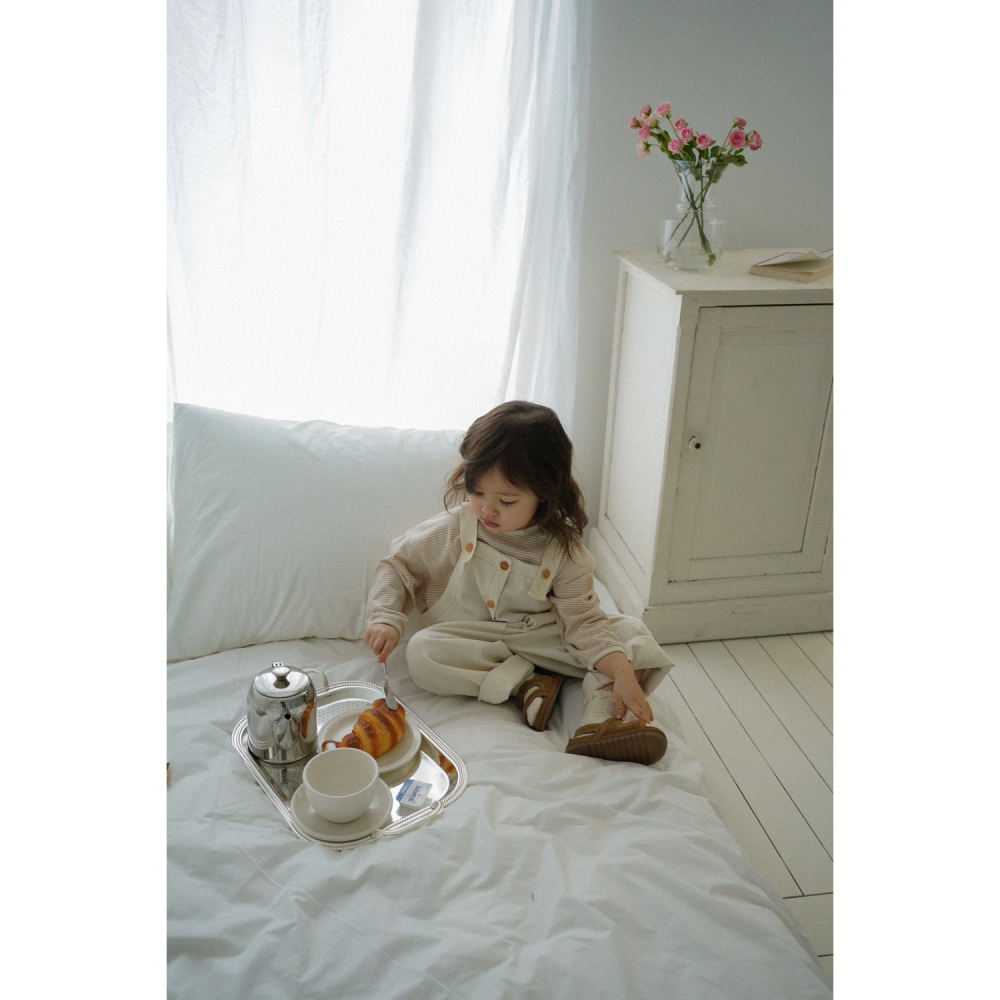 Onu 上衣 오누 ST배색랍빠티-細節圖10