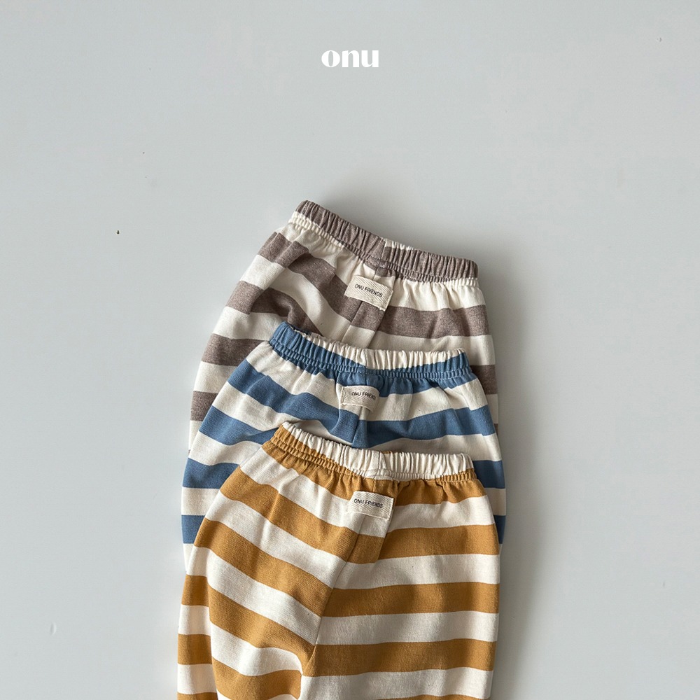 Onu 褲子 오누 덴깡조거팬츠-細節圖2
