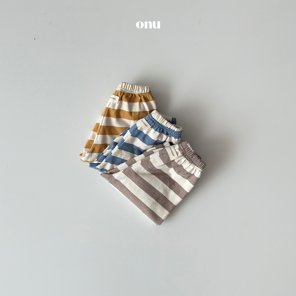 Onu 褲子 오누 덴깡조거팬츠-細節圖3