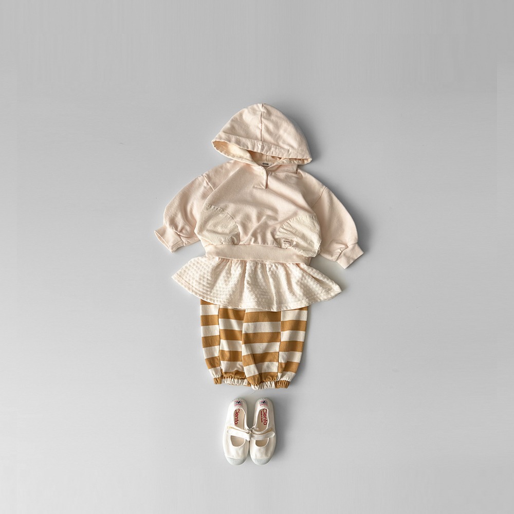 Onu 褲子 오누 덴깡조거팬츠-細節圖6