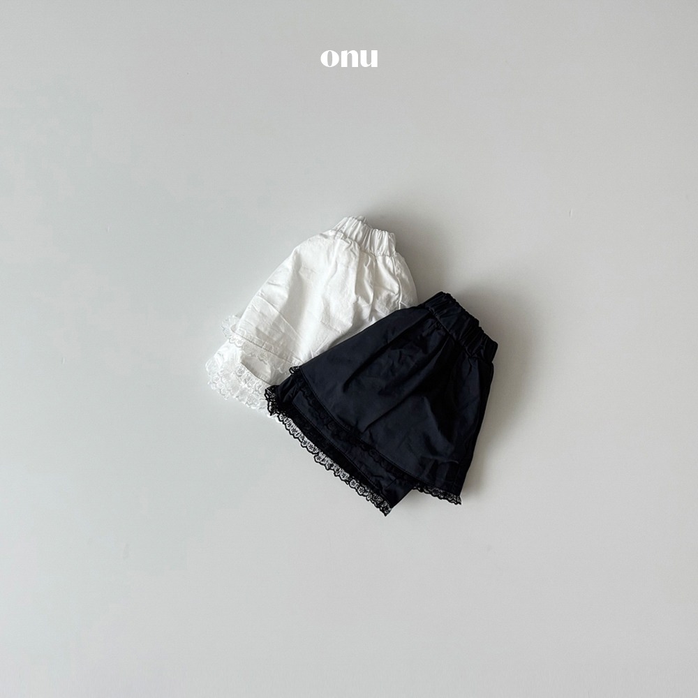 Onu 裙子 오누 쁘띠레이스치마-細節圖4