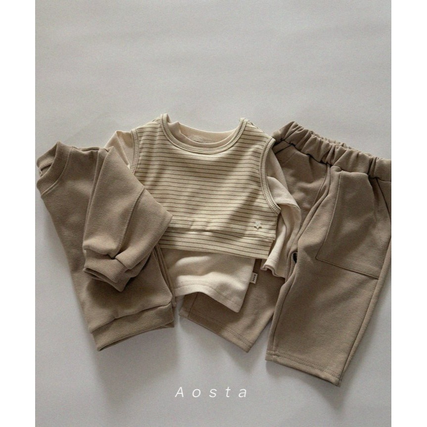 Aosta 背心 아오스타 초코별베스트-細節圖5