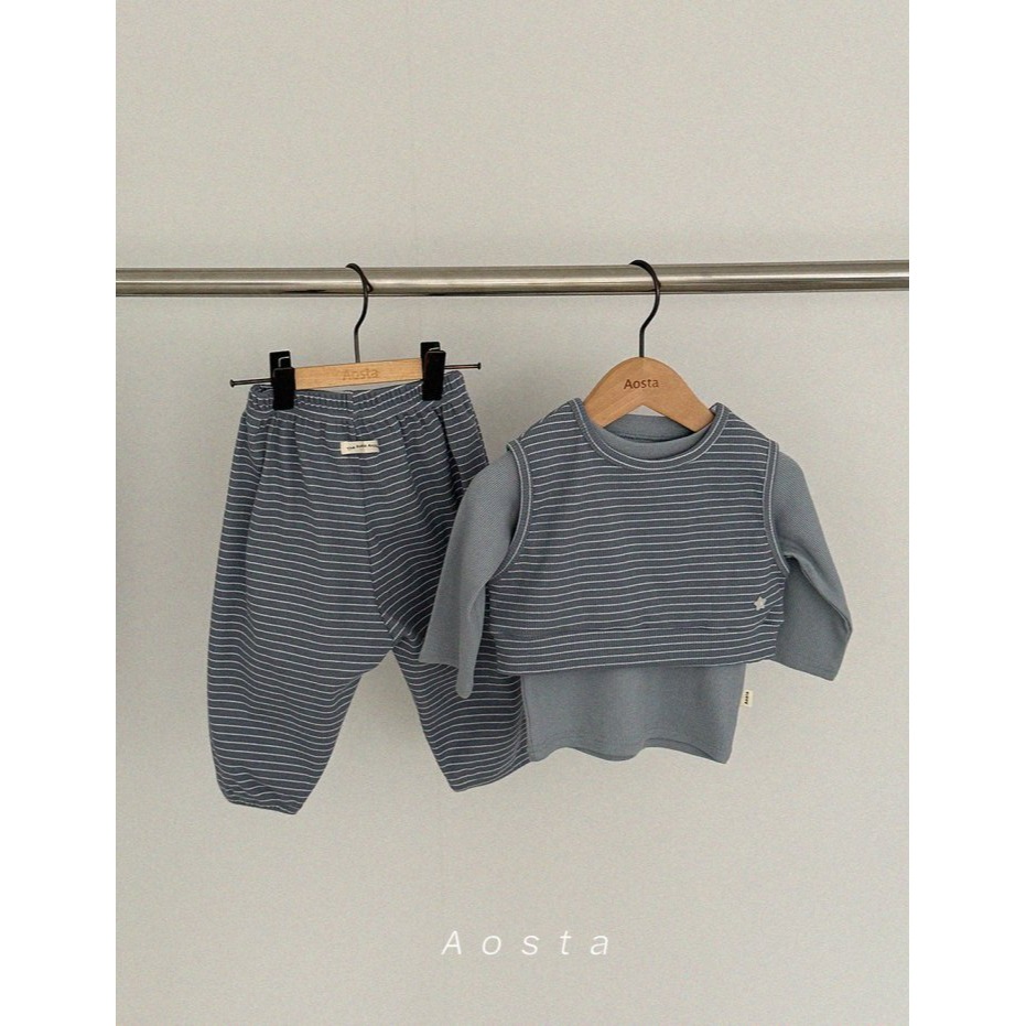 Aosta 背心 아오스타 초코별베스트-細節圖7