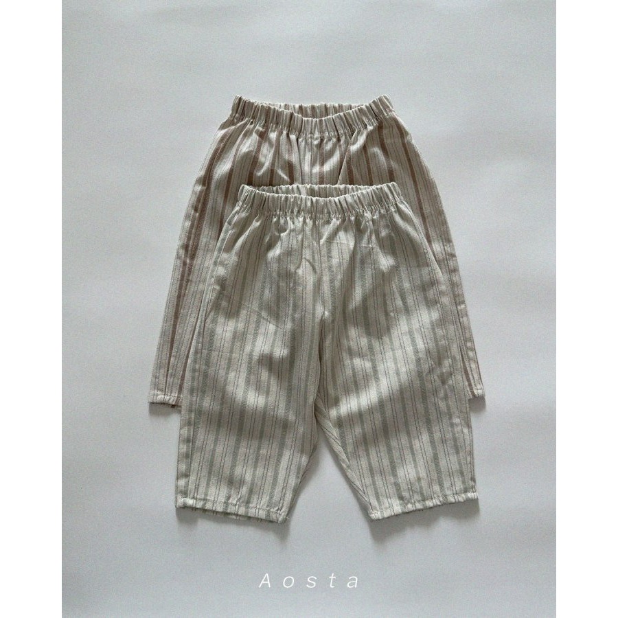 Aosta 褲子 아오스타 프리버바지-細節圖3