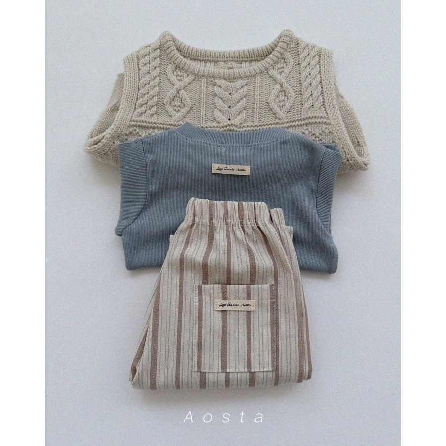 Aosta 褲子 아오스타 프리버바지-細節圖5