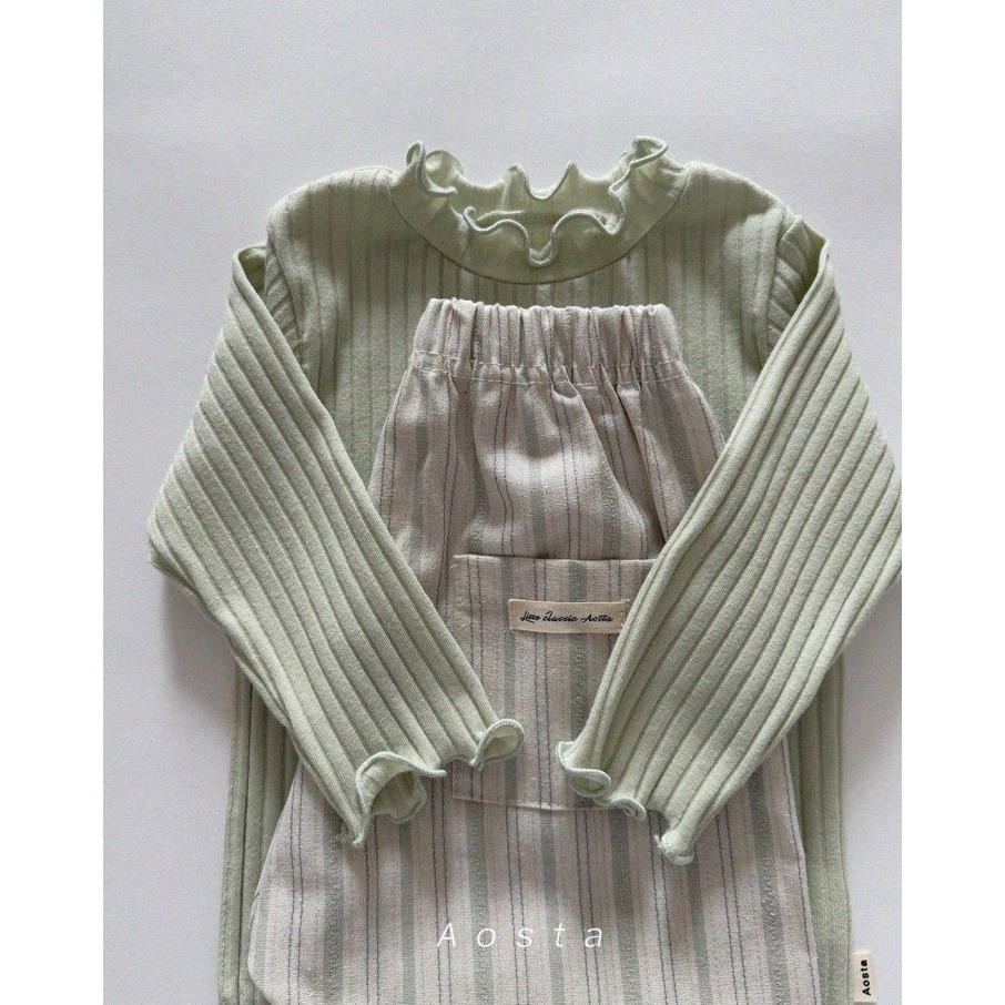 Aosta 褲子 아오스타 프리버바지-細節圖10