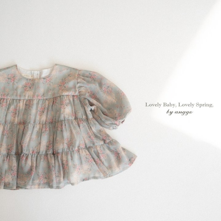 Anggo 洋裝 앙꼬 체리블라썸원피스-細節圖5