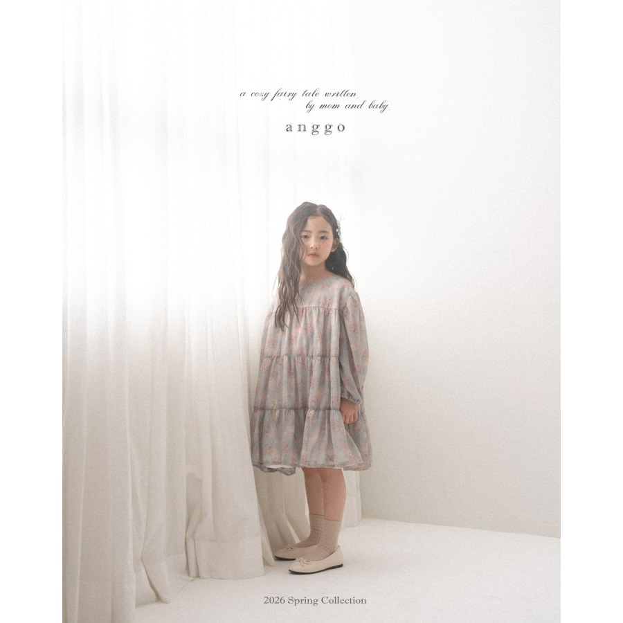 Anggo 洋裝 앙꼬 체리블라썸원피스-細節圖6