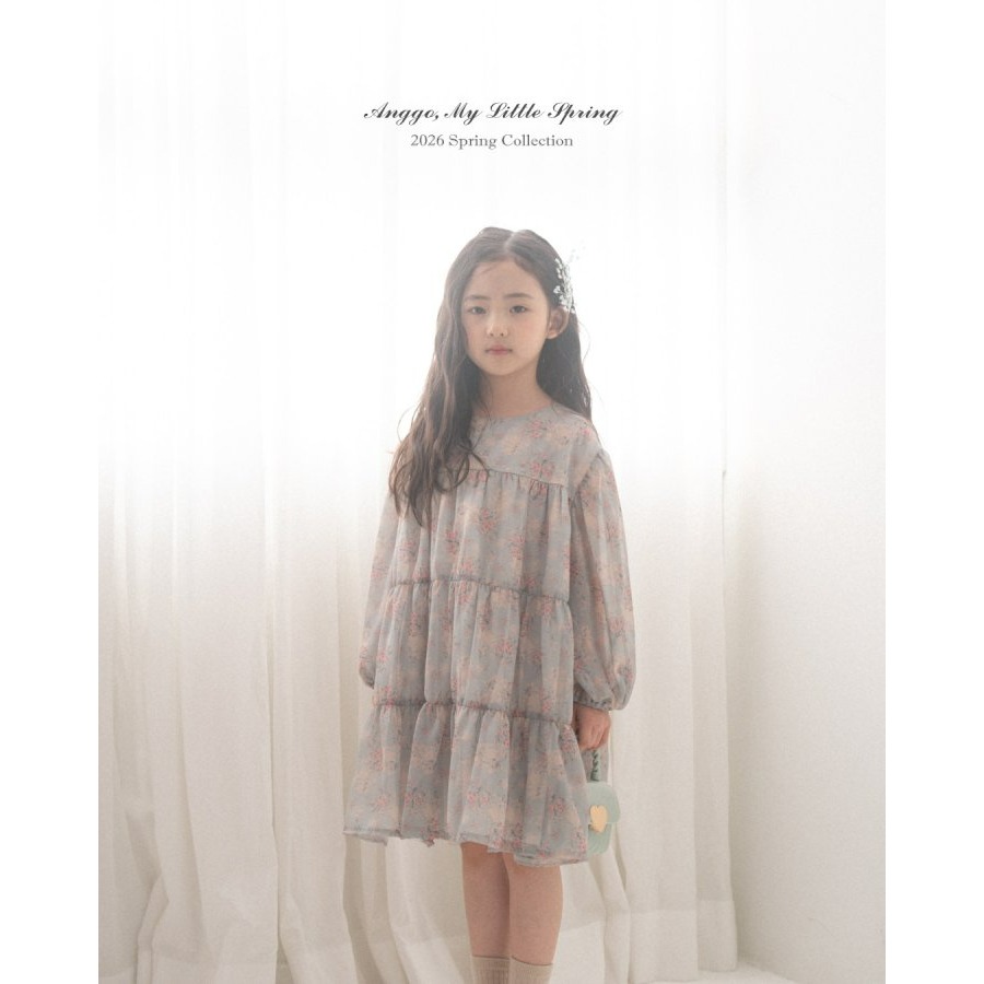 Anggo 洋裝 앙꼬 체리블라썸원피스-細節圖8