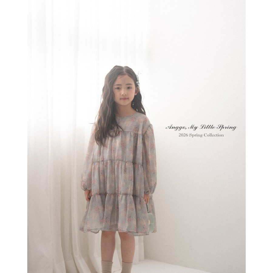 Anggo 洋裝 앙꼬 체리블라썸원피스-細節圖10