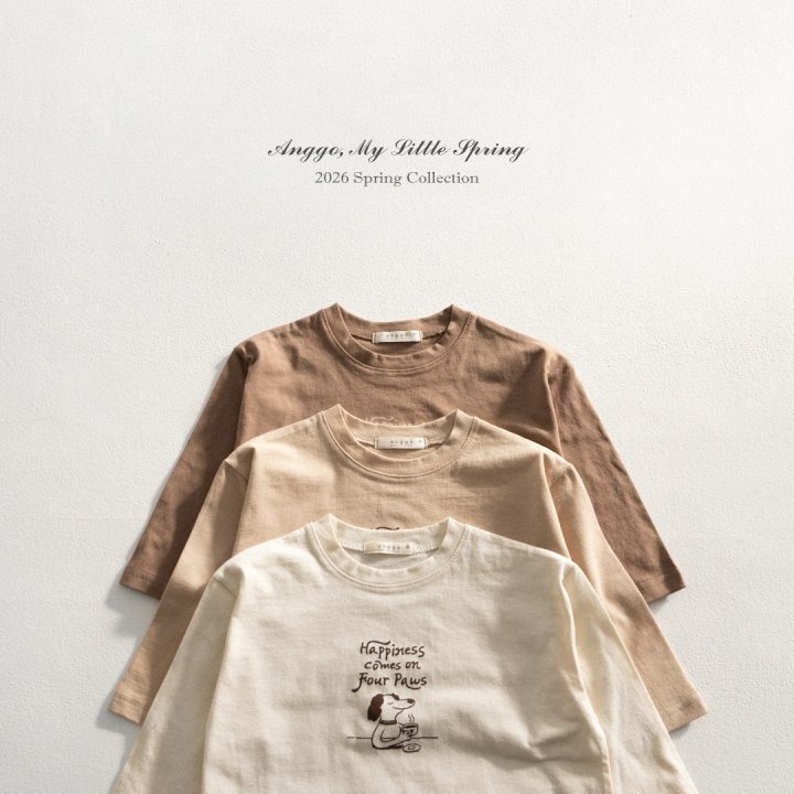 Anggo 上衣 앙꼬 쿠마티셔츠-細節圖2