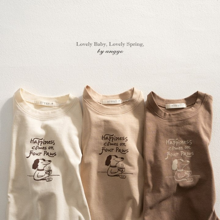 Anggo 上衣 앙꼬 쿠마티셔츠-細節圖3